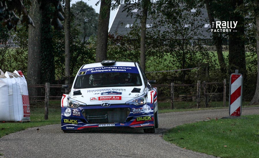 De Jong toch aan de start in Twente Rally na Hellendoorn-crash