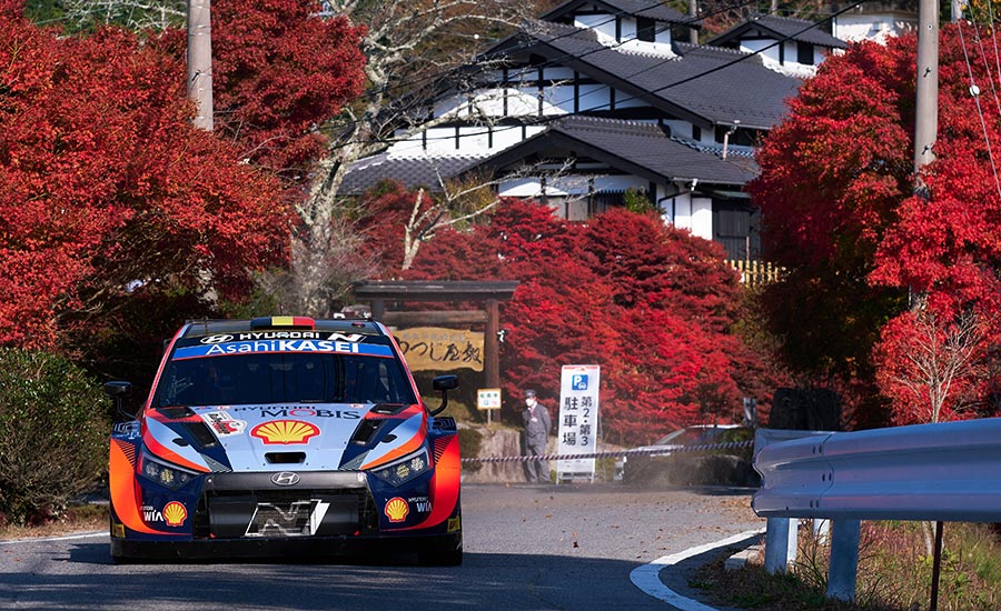 WRC Rally Japan: Neuville grijpt leiding na sterke zaterdag