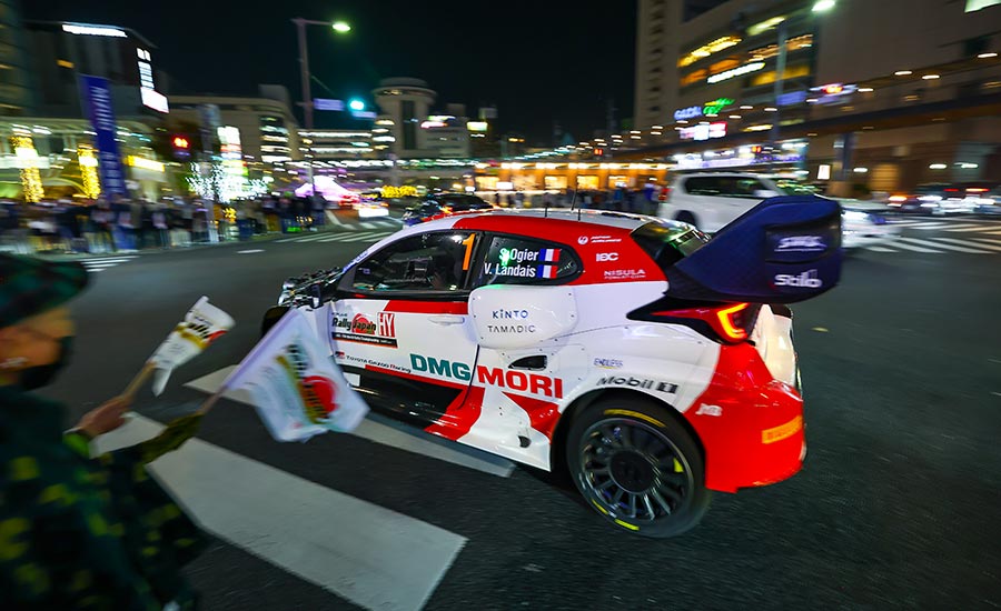 WRC Japan: Snelste tijd voor Ogier in korte openingsproef