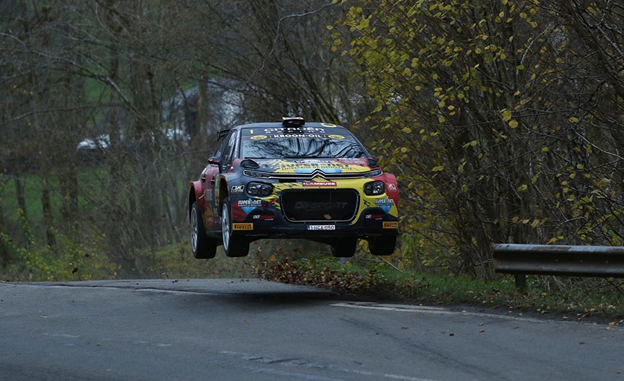 Lefebvre pakt zevende BRC-overwinning van 2022 in Spa Rally