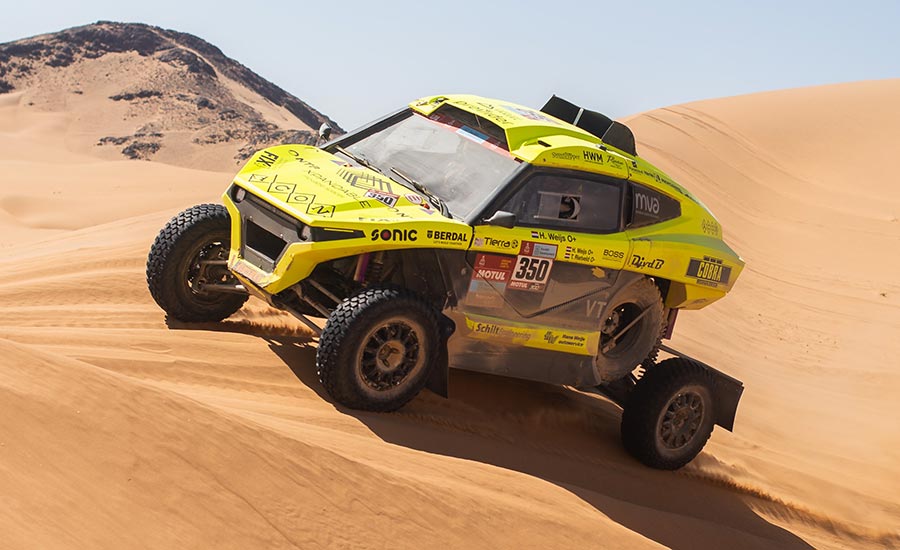 ONRK-kampioen Hans Weijs gaat voor top-10 in Dakar Rally