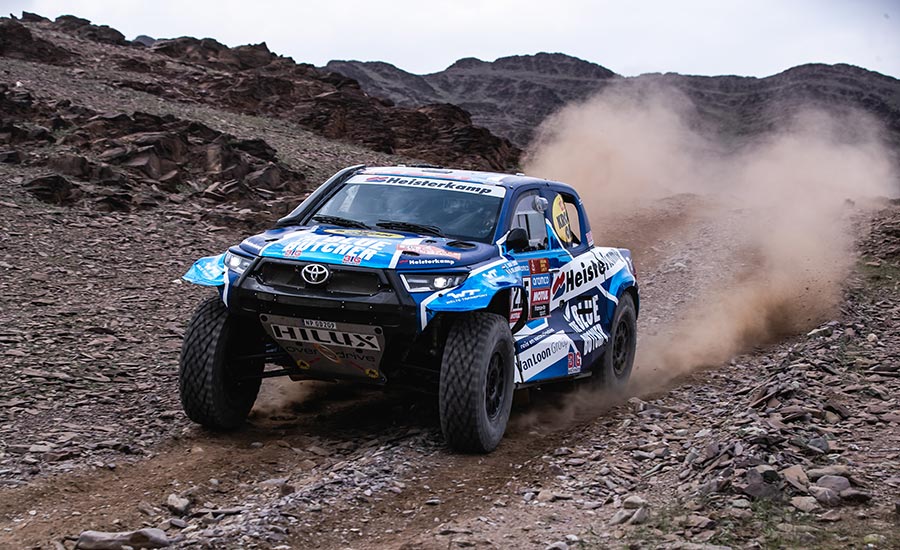 Van Loon verrast zichzelf met P2 in tweede Dakar-etappe