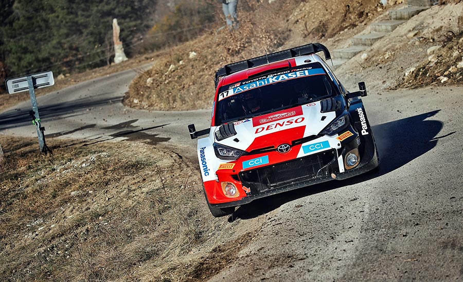 WRC Rally Monte Carlo: Rovanperä verkleint Ogiers voorsprong tot 16s op zaterdag