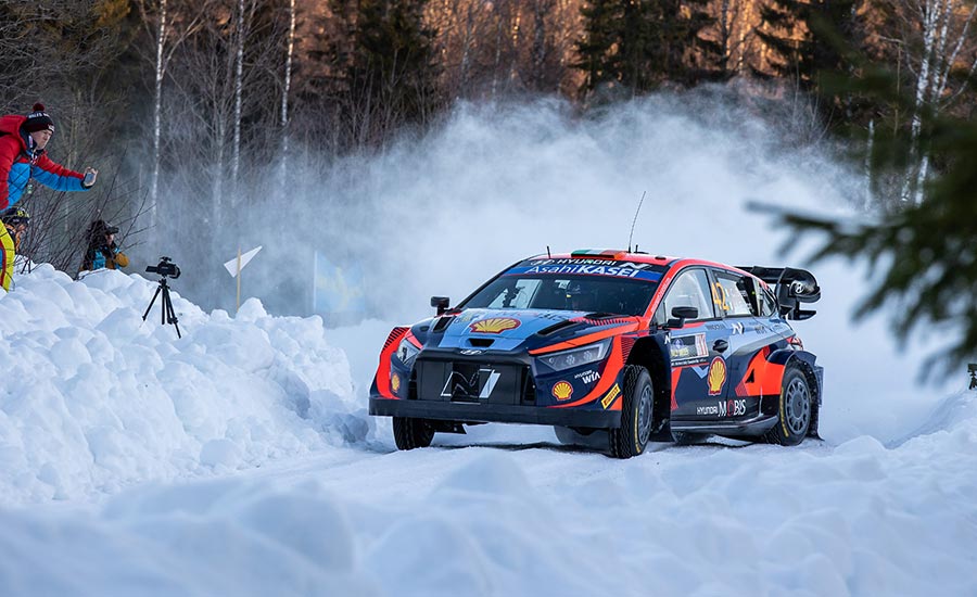 WRC Rally Zweden: Breen leider na vrijdag, Tänak volgt op 2,6s