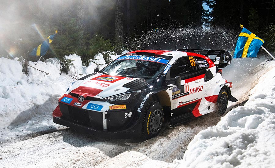 WRC Rally Zweden: Rovanperä nipt snelste in shakedown voor Lappi