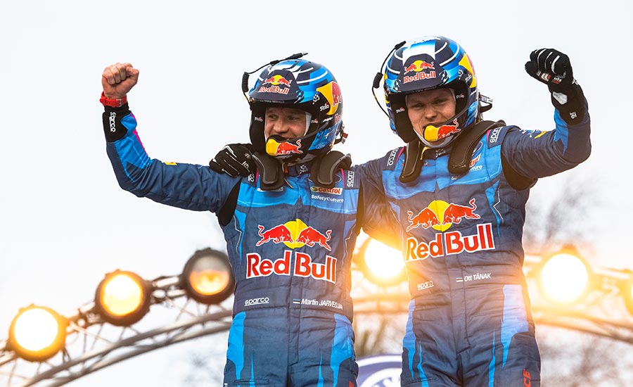 WRC Rally Zweden: Tänak pakt overwinning en WK-leiding, Neuville derde