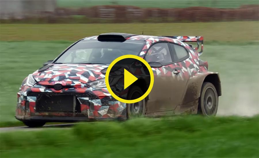 Toyota GR Yaris Rally2 test in België