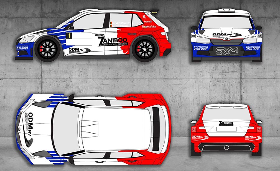 Verschueren switcht naar SXM Skoda Fabia Rally2 voor 2023