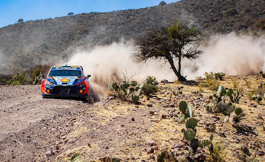 WRC Rally Mexico: Lappi leider na vrijdag voor Ogier, Tänak valt terug