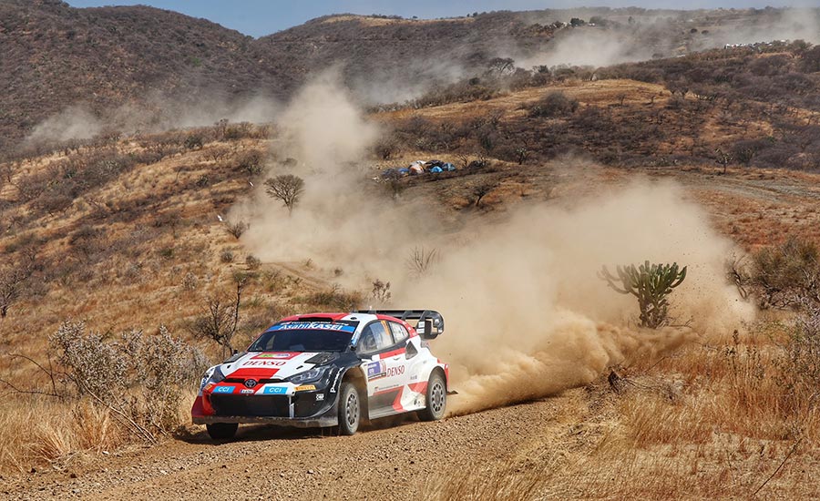 WRC Rally Mexico: Ogier comfortabel leider na crash Lappi