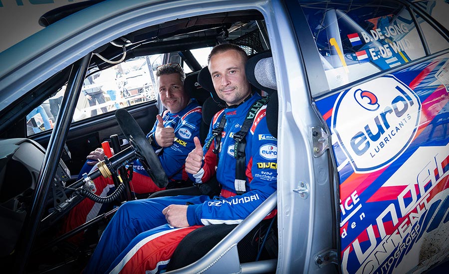De Jong & De Wild aan de start van Rallye Sulingen