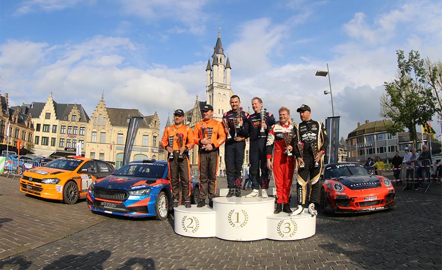 Jos Verstappen pakt eerste rallyoverwinning in Monteberg Rally