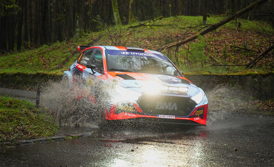 Rallye Sulingen: Riedemann wint thuisrally, Satorius leider ONRK