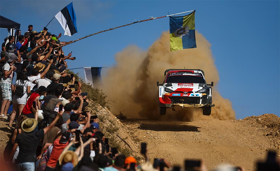 WRC Rally Portugal: Rovanperä leider na eerste dag, Evans valt uit