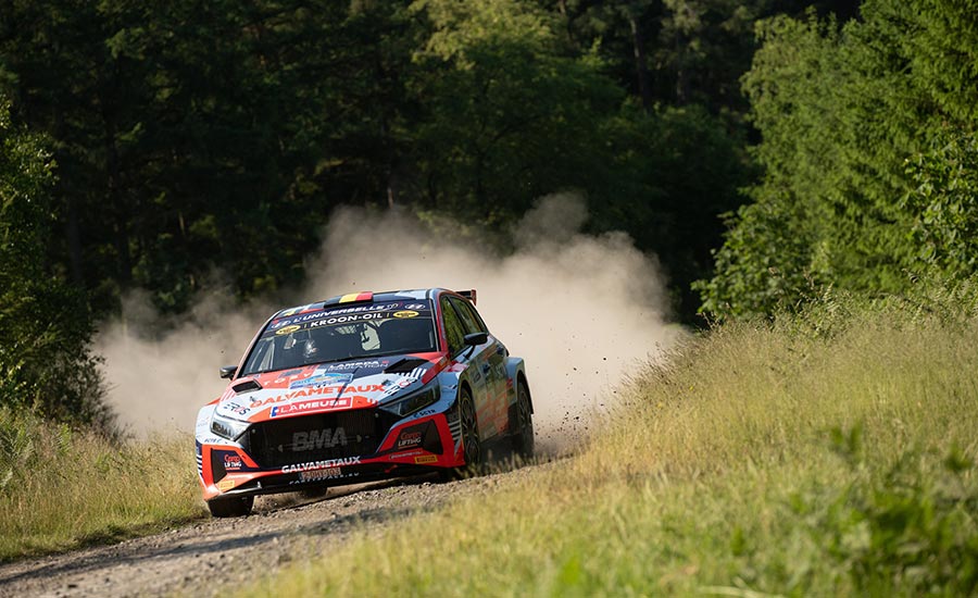 Bertrix Rally: Cherain domineert, Potty valt uit