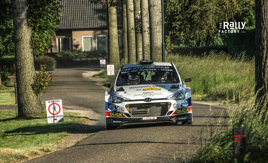 De Jong van start tot finish aan de leiding in ELE Rally