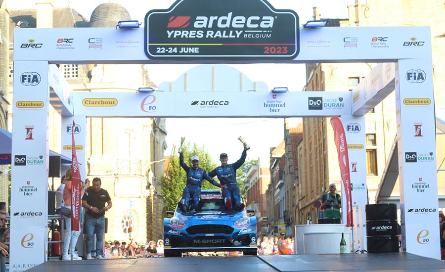 Fourmaux wint Ypres Rally, Potty klopt Cherain met 0,2s