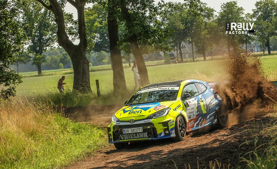Vrielink laat concurrentie ver achter zich in Vechtdal Rally