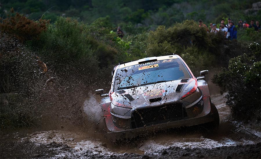 WRC Rally Italië: Lappi slechts 0,1s voor Ogier na vrijdag