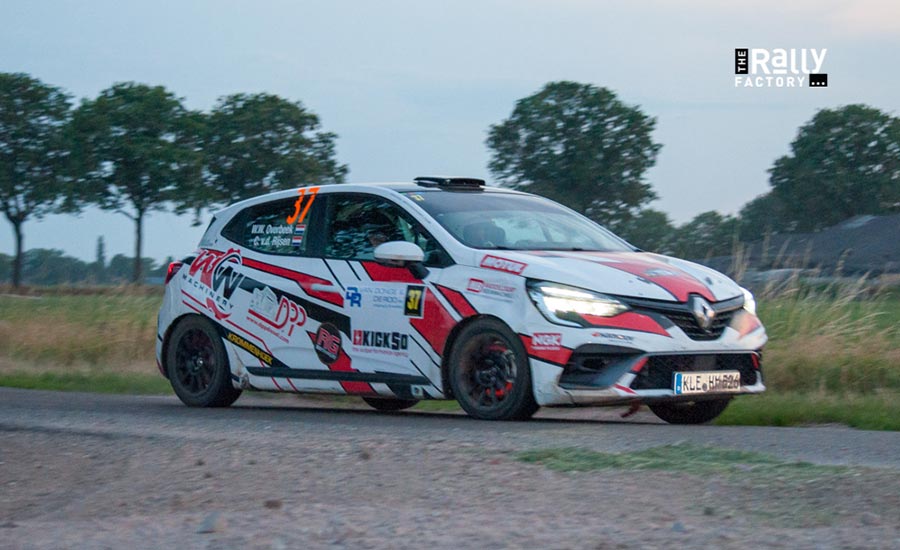 Overbeek wint hete strijd in GTC Rally