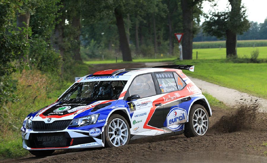 Ten Brinke aan de start in Hellendoorn Rally 2023
