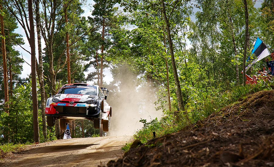WRC Rally Estland: Rovanperä domineert op zaterdag: 'Ik push niet hard'