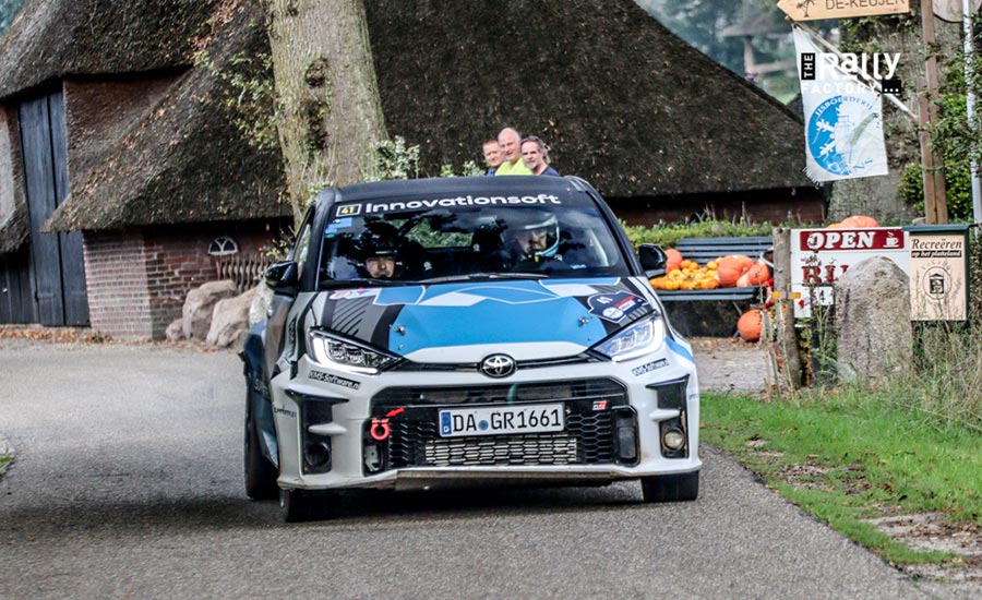 Eertink tevreden na optreden in thuisrally