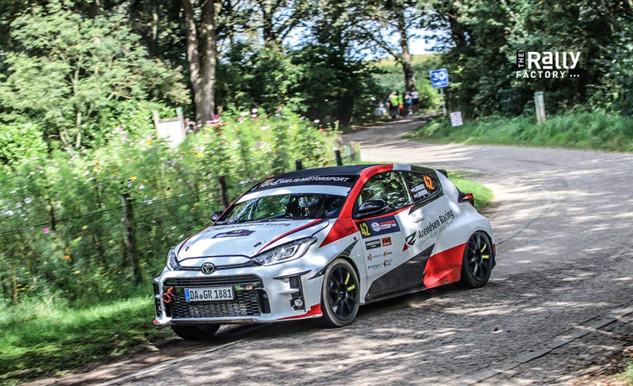 GR Yaris Challenge equipes bieden spektakel in Hellendoorn Rally
