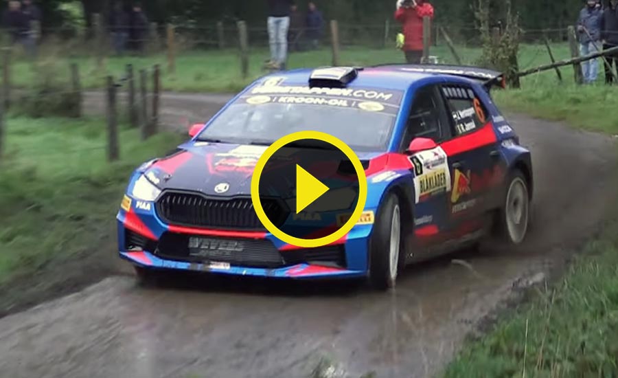 East Belgian Rally 2023 (BRC) - Best of - Jos Verstappen Skoda Fabia RS Rally2