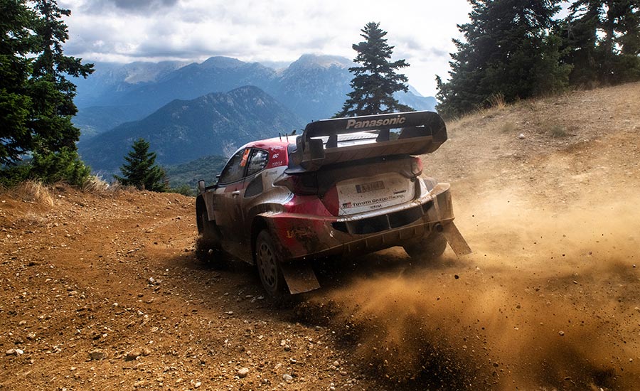 WRC Acropolis Rally: Rovanperä pakt derde overwinning van 2023