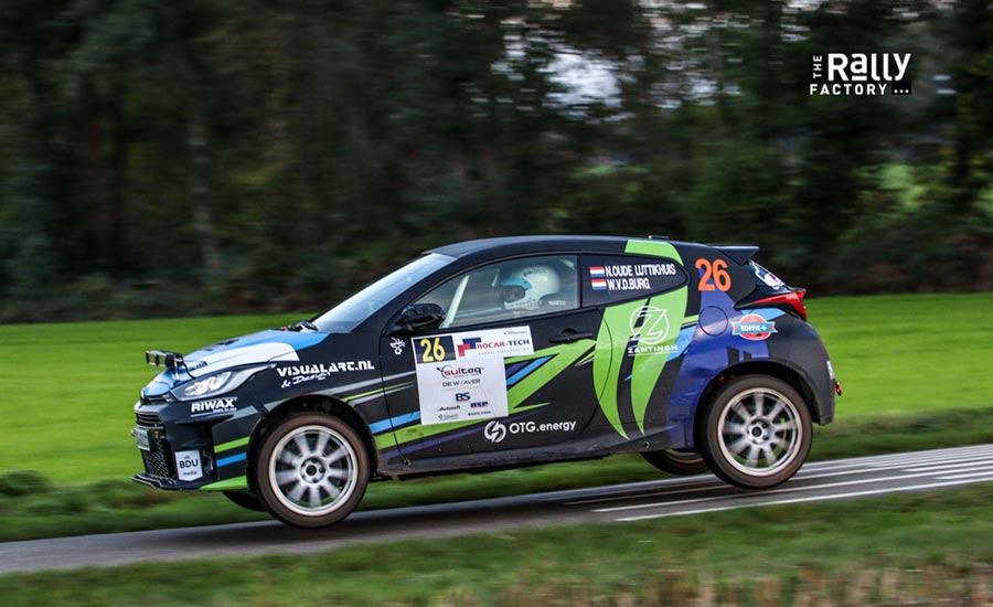 Knappe prestaties GR Yaris Challenge in Twente Rally