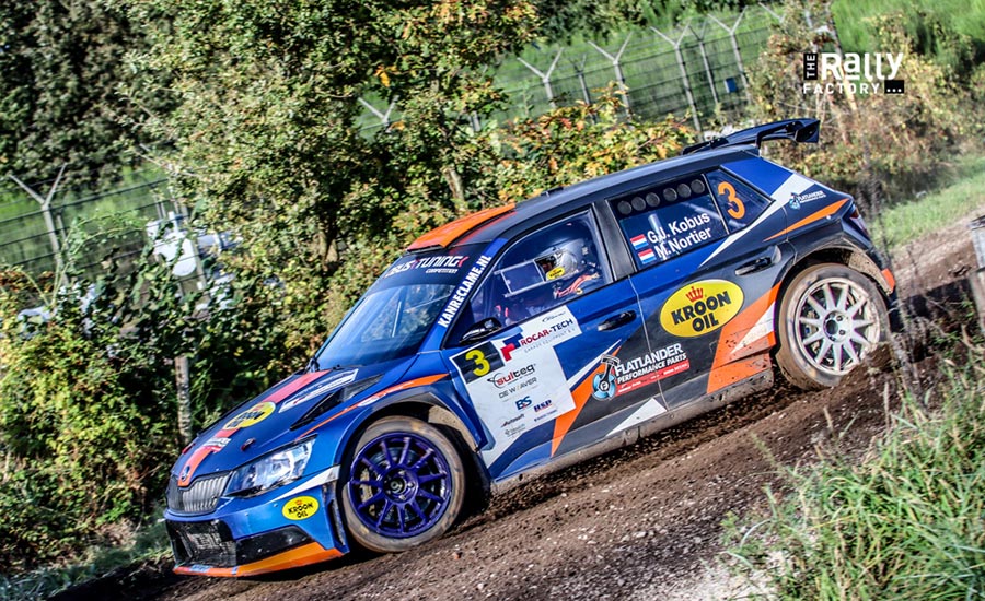 Kobus verslaat concurrentie in Twente Rally