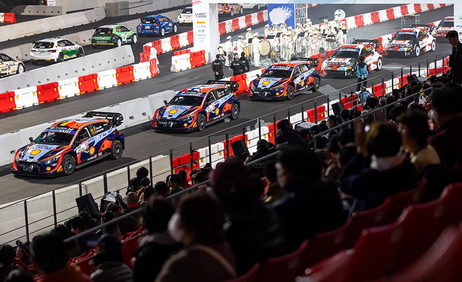 Lappi ook in 2024 bij Hyundai, Neuville snelste in KP1 WRC Japan