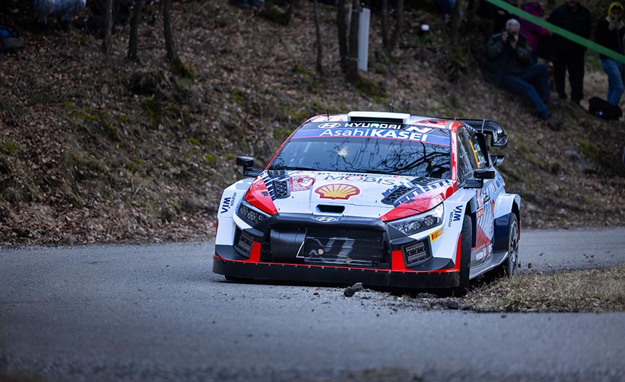 Snelste tijd voor Tänak in shakedown WRC Monte Carlo Rally