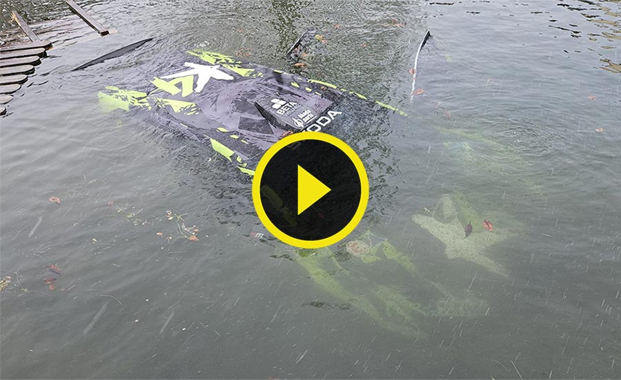 Crash Keferböck - Jänner Rallye 2024 - Crew OK