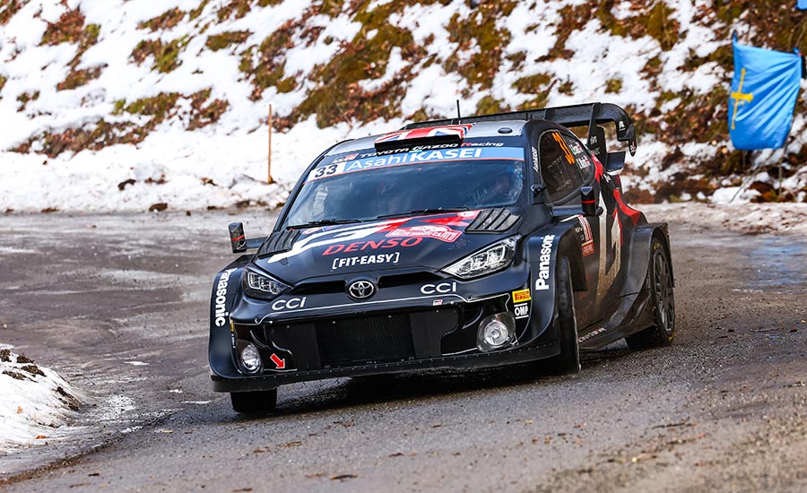 WRC Monte Carlo Rally: Evans ziet voorsprong slinken, maar blijft leider na vrijdag