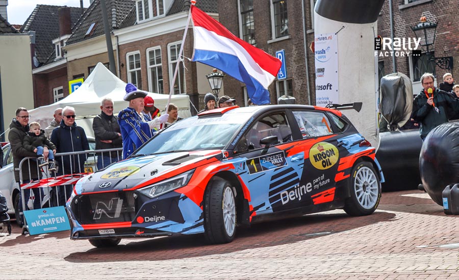 Vroegtijdig einde voor Van Deijne in Zuiderzee Rally