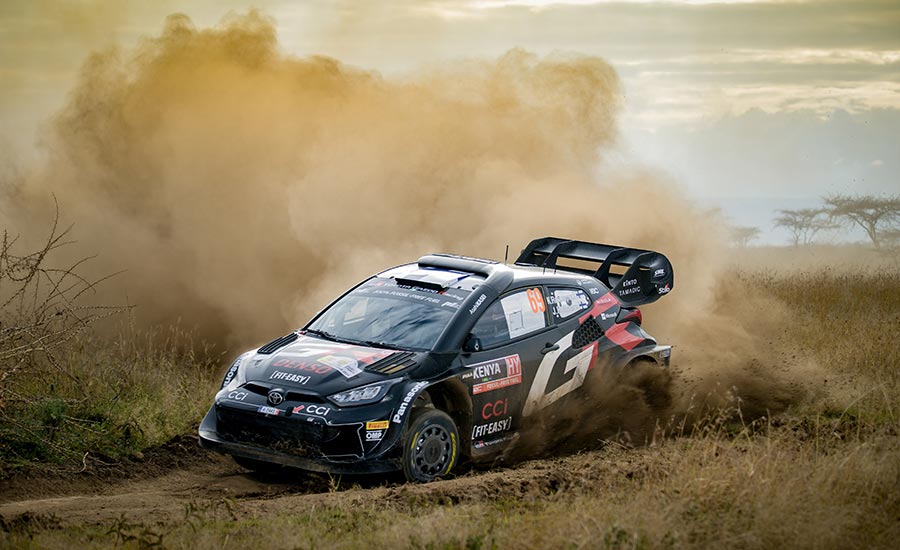 WRC Safari Rally Kenya: Problemen voor Neuville, Rovanperä controleert