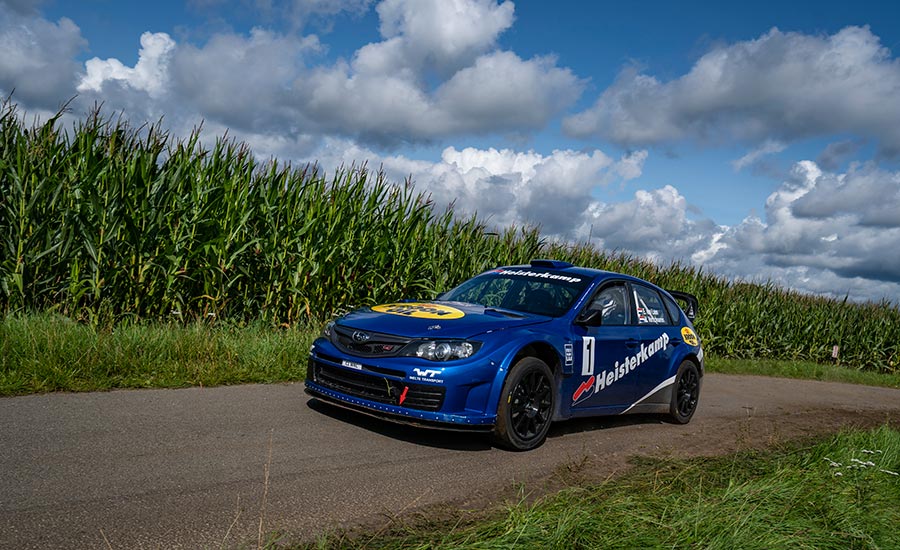 WRC-auto's keren terug tijdens ELE Rally 2024