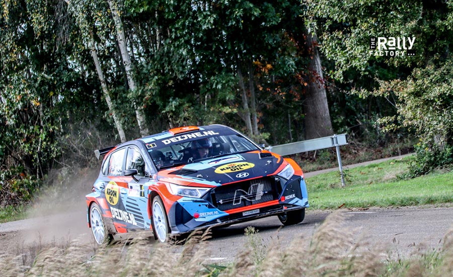 Van Deijne begint titelverdediging met ONRK-podium in Sulingen Rallye