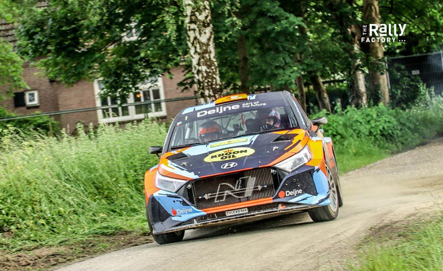 Van Deijne opnieuw tweede in ELE Rally: 'Het is een 'wat als' verhaal'