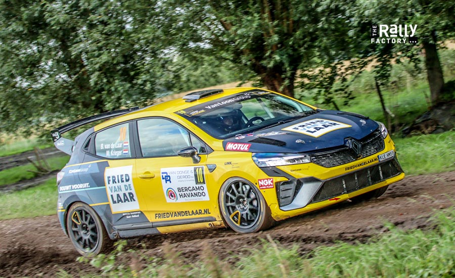 Clio Trophy NL: Ippen Rally5-kampioen, Van de Laar wint GTC Rally