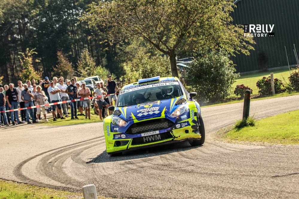 ONRK-leider Yannick Vrielink - Hellendoorn Rally 2024 - Ford Fiesta R5