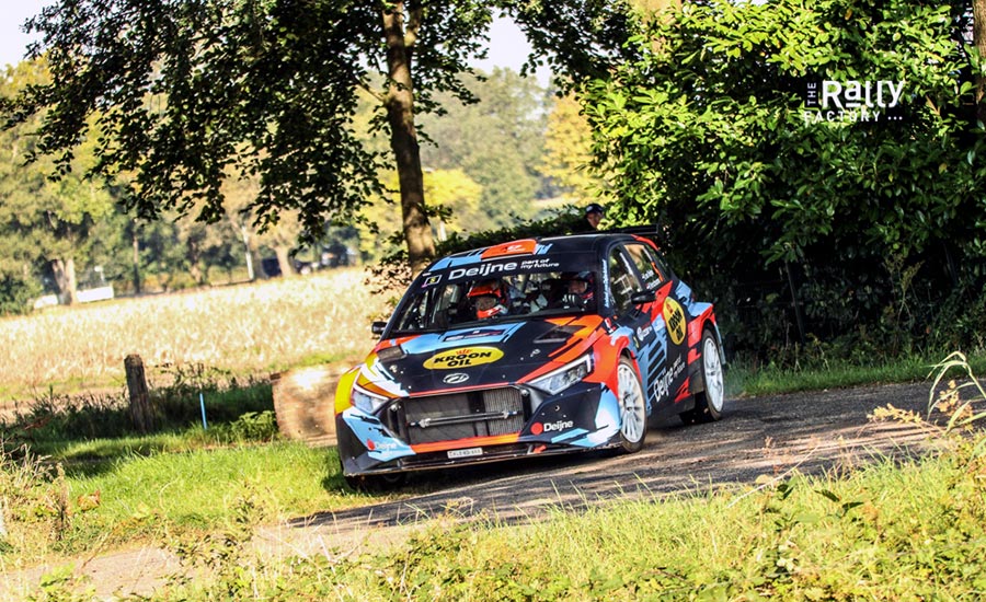 Problemen kost Van Deijne dure punten in Hellendoorn Rally