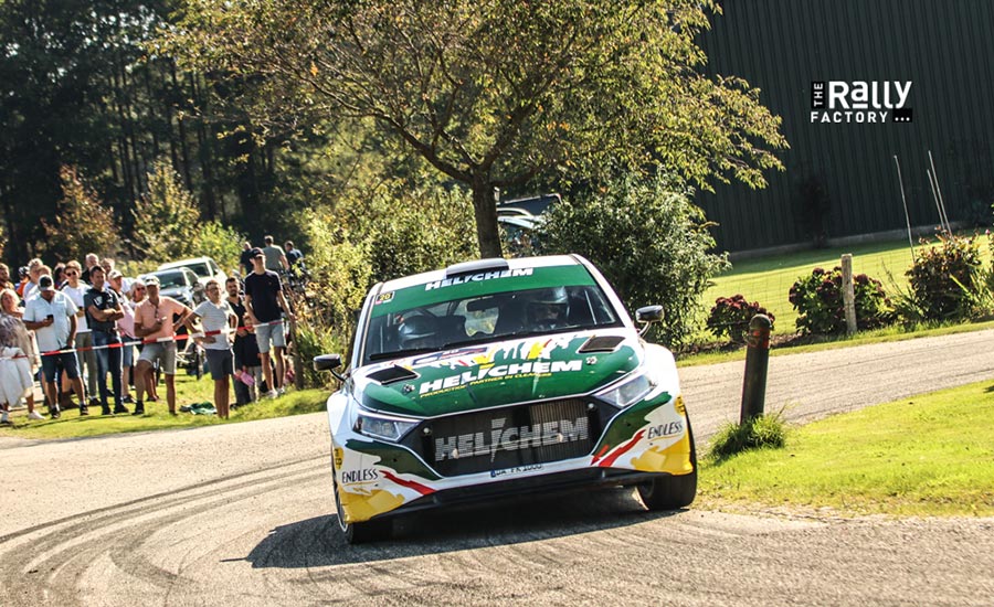Rallyrijder Henk Vossen tevreden na zomerse Hellendoorn Rally
