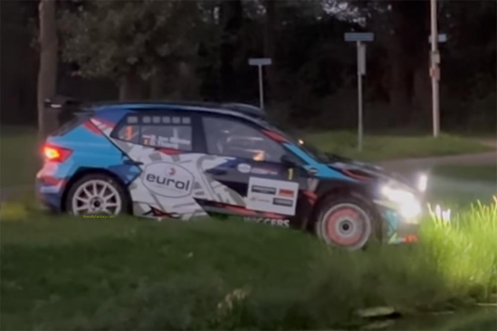 Ten Brinke's spin Hallerhoek 1 Hellendoorn Rally 2024