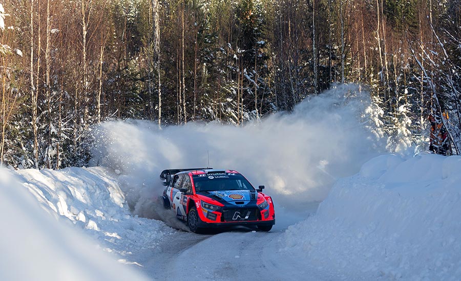 Hyundai introduceert updates voor i20 N Rally1 tijdens WRC Rally Zweden