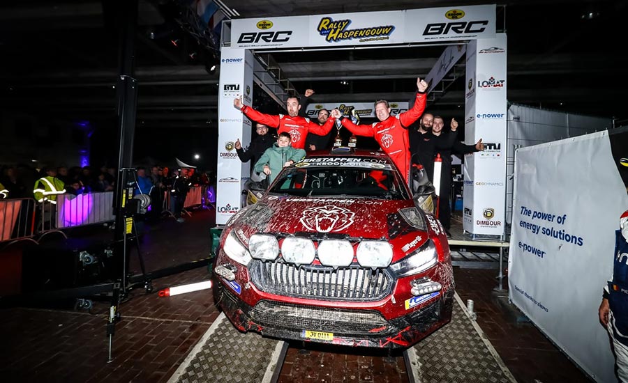 Jos Verstappen oppermachtig naar winst in Haspengouw Rally
