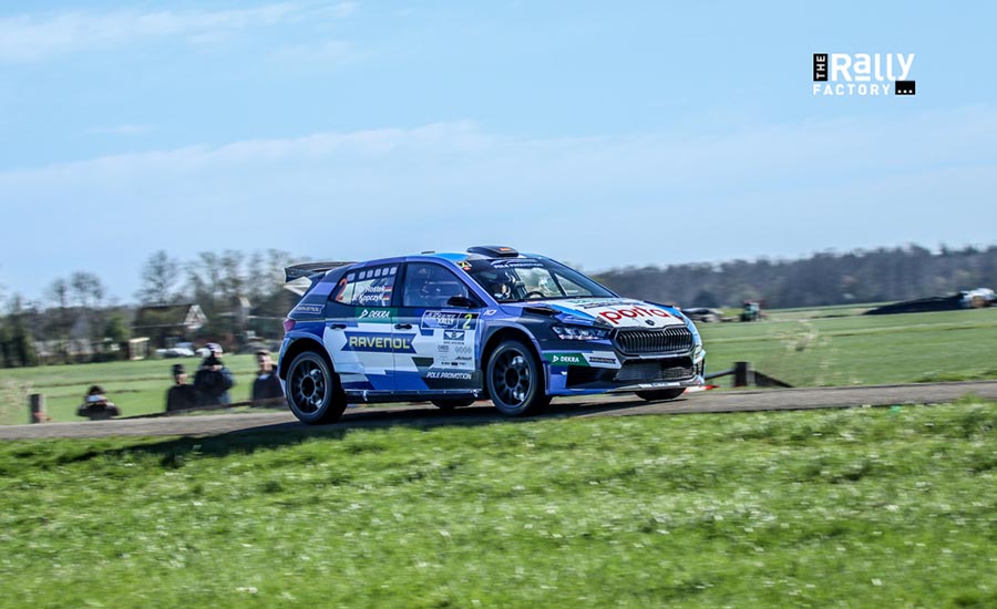 ONRK: Rostek pakt 6e maximaalscore op rij in Zuiderzee Rally, Pex sterk tweede