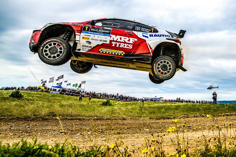 Verstappen achtste in ERC Rally Hongarije, Korhonen wint tijdens ERC-debuut - Roope Korhonen, Toyota GR Yaris Rally2